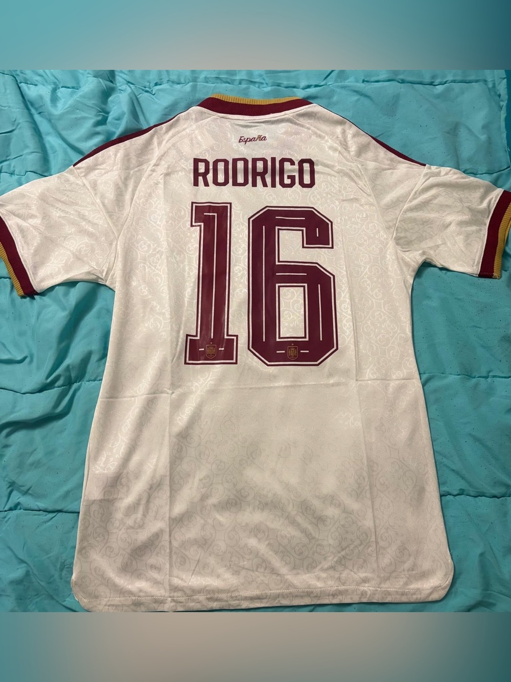 Rodrigo Spain WC jersey